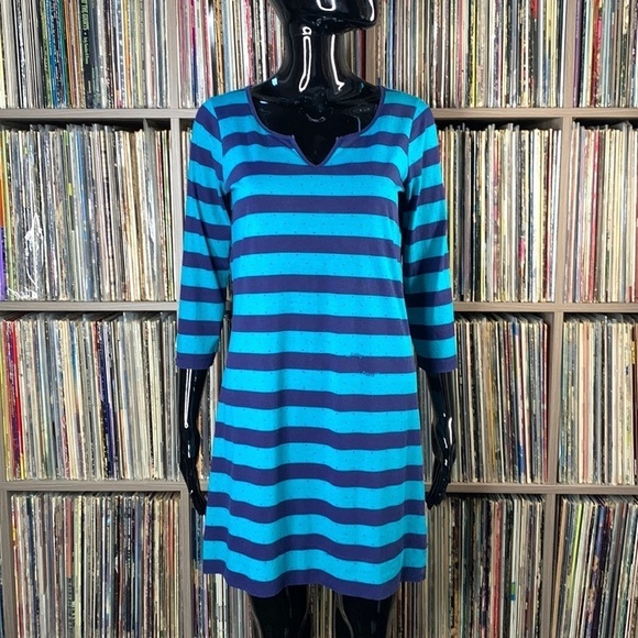 Lilly Pulitzer Gretchen Striped T-shirt Dress Size XS - Picture 2 of 7